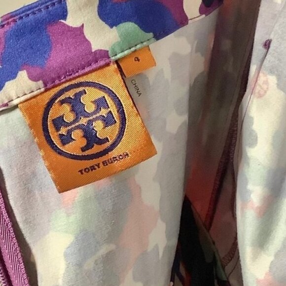 TORY BURCH FLORAL STRAPS BERDINE DRESS - Picture 16 of 16